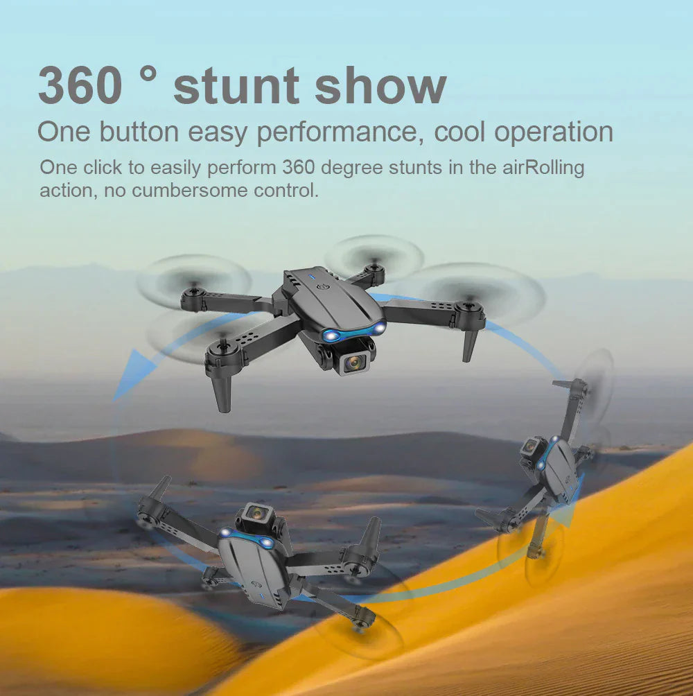 Shoot like a pro from the sky with the 5G 4K GPS Drone X Pro and real-time FPV control.
