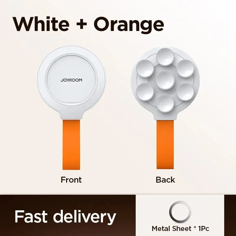 Joyroom Magnetic Suction Cup Phone Mount Hand-Free Mirror Shower Silicone Suction Phone Case Grip Stand Holder For iPhone 15 Pro Anti Spier
