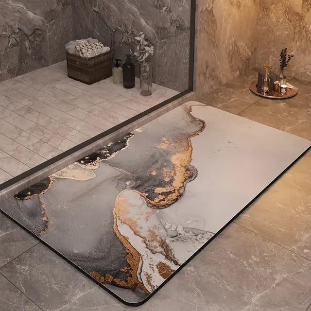 Luxury Coordinating Shower Mats-Polymers Anti Spier