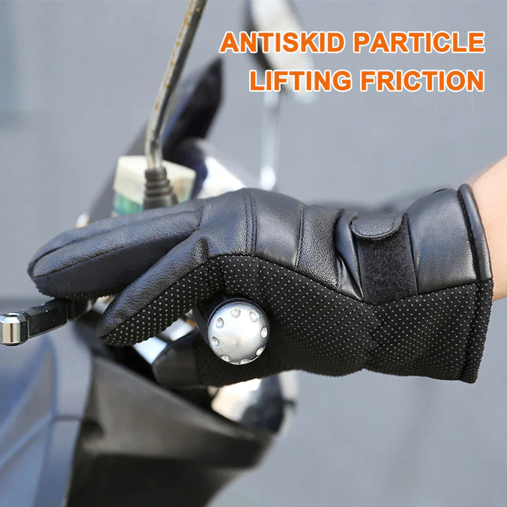 Electric USB Heated Gloves Winter Warming Thermal Ski Snow Hand Warm Windproof Anti Spier