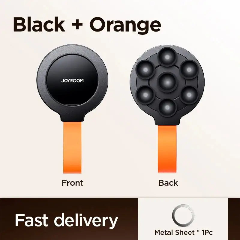 Joyroom Magnetic Suction Cup Phone Mount Hand-Free Mirror Shower Silicone Suction Phone Case Grip Stand Holder For iPhone 15 Pro Anti Spier