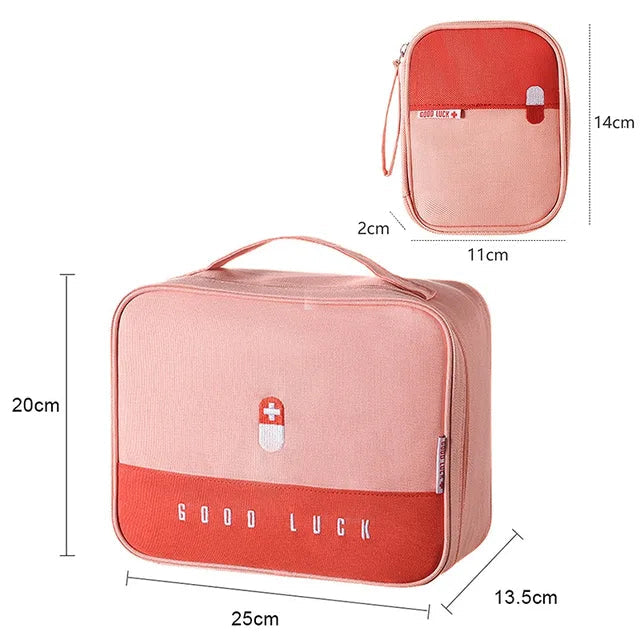 Large Capacity First Aid Kit Home Medicine Storage Anti Spier