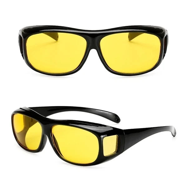 Unisex Night Vision Glasses + UV Protection Anti Spier