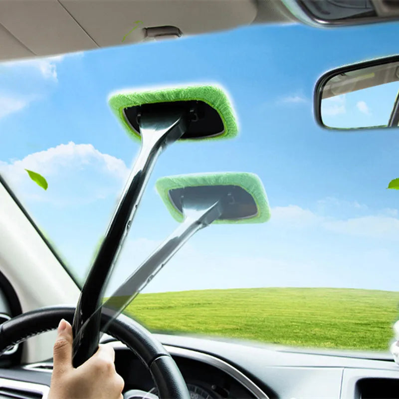 Car Window Cleaner Brush Kit Anti Spier