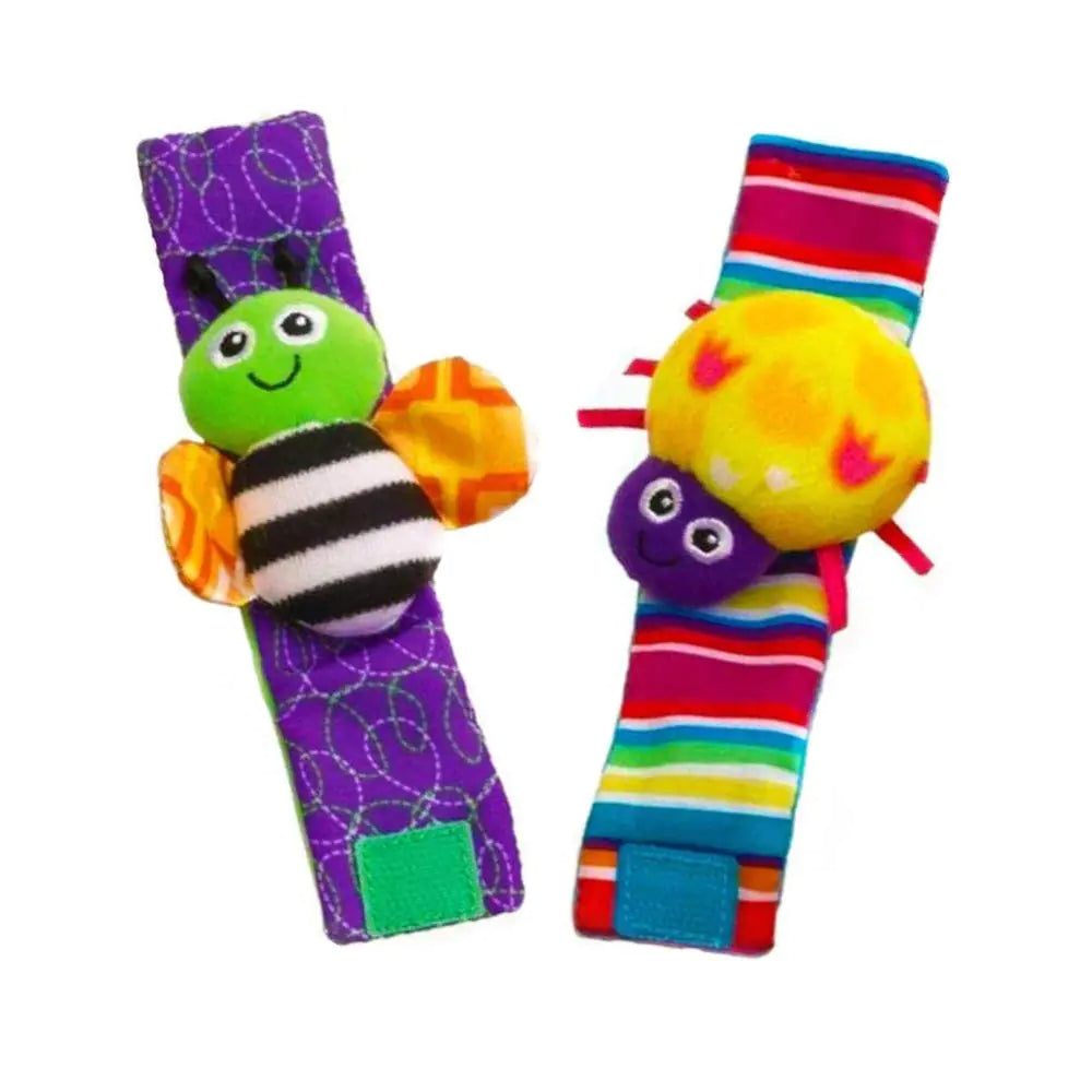 Baby Infant Rattle Socks Toys 3-6 to 12 Months Girl Boy Learning Toy Anti Spier