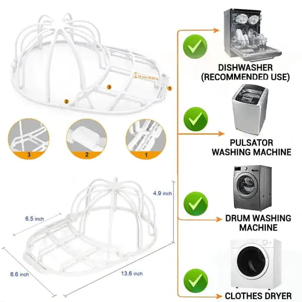 Caps Cleaning Assistant-Hat Washer Anti Spier
