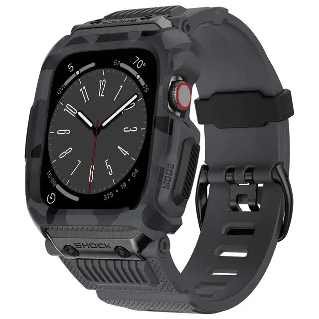 Sport Case And Strap Watch Anti Spier