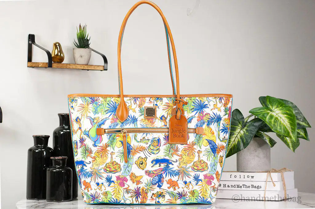 Dooney & Bourke Disney Large Jungle Book Shoulder Tote Anti Spier