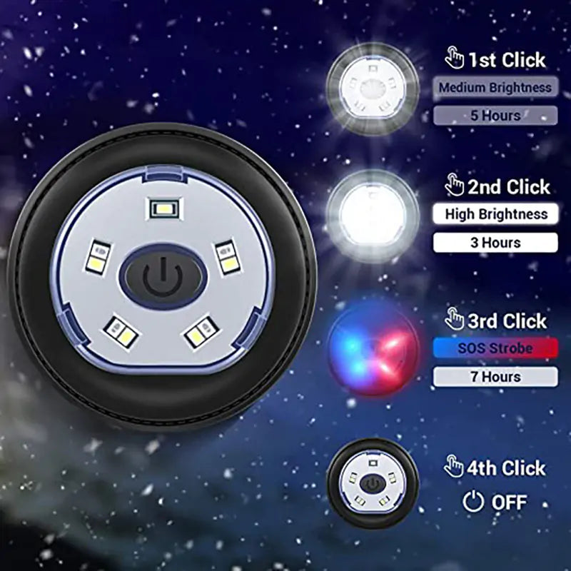 LED Hat With Stereo Headset Anti Spier