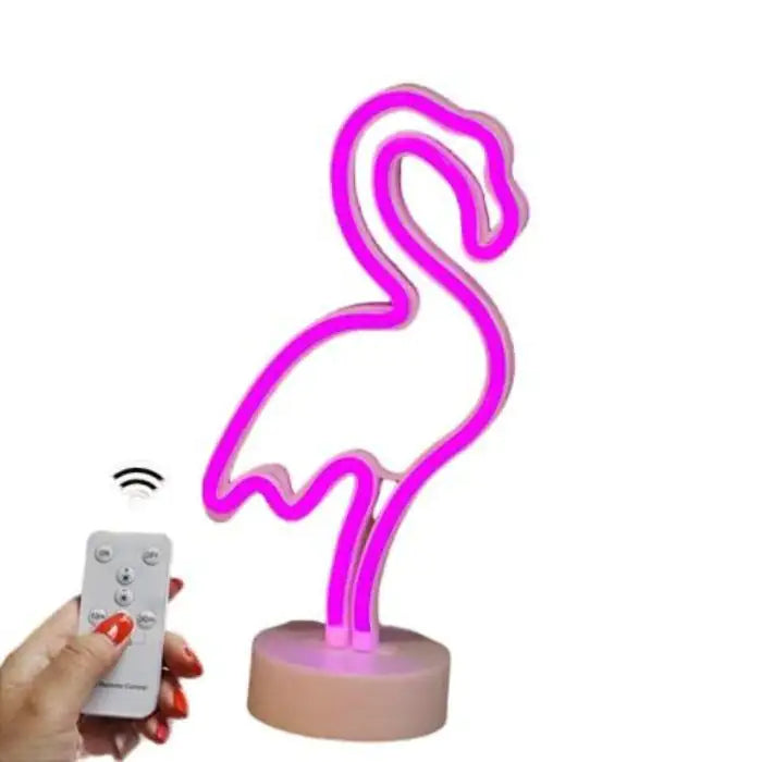 Tropical Nights Neon Deco Lights With Remote Control Anti Spier