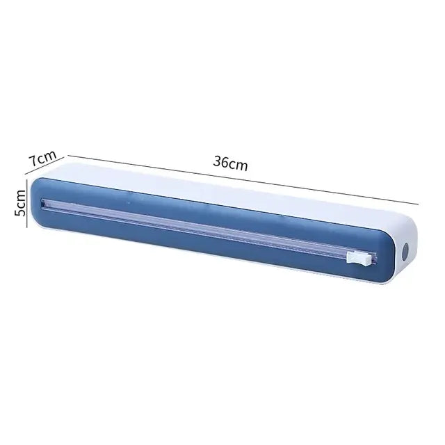 Food Film Dispenser with Magnetic Wrap Anti Spier