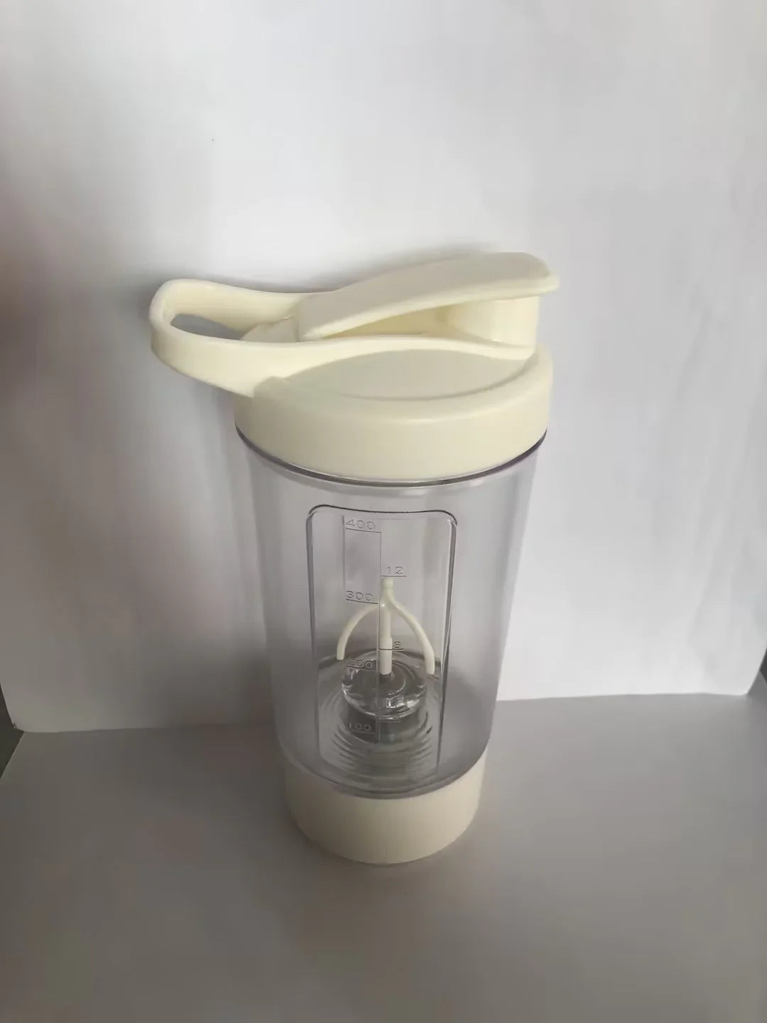 400ML Electric Protein Shaker Bottle Anti Spier