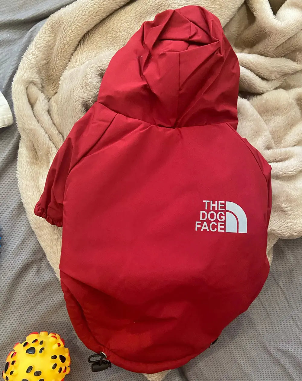 Reflective Pet Hooded Jacket Anti Spier