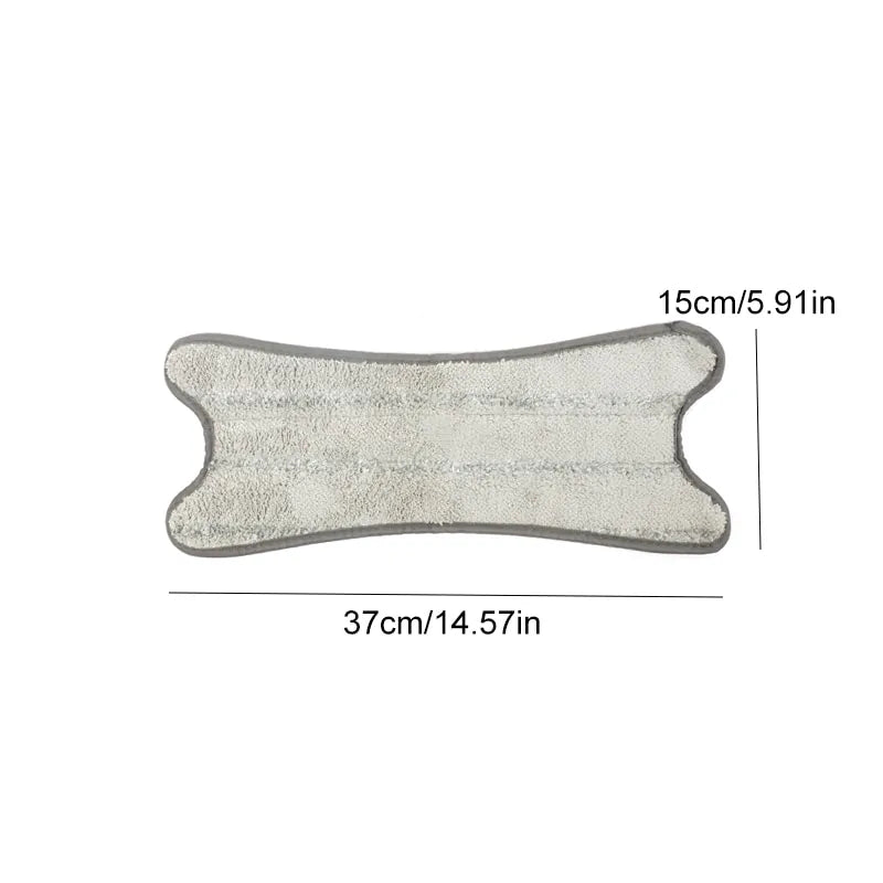 X-Type Floor Mop With 3 Pieces Reusable Microfiber Anti Spier