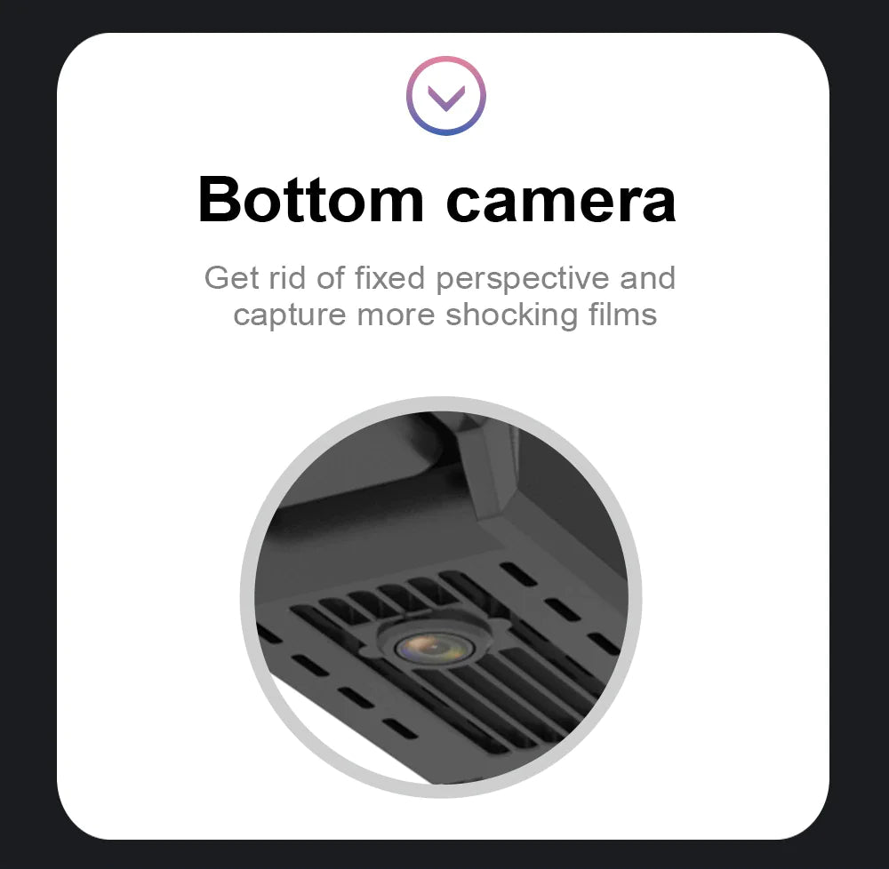 Capture stunning aerial footage with this foldable 5G drone featuring 4K clarity and smart GPS.