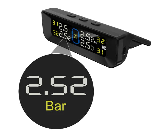 TPMS with External Sensors Anti Spier