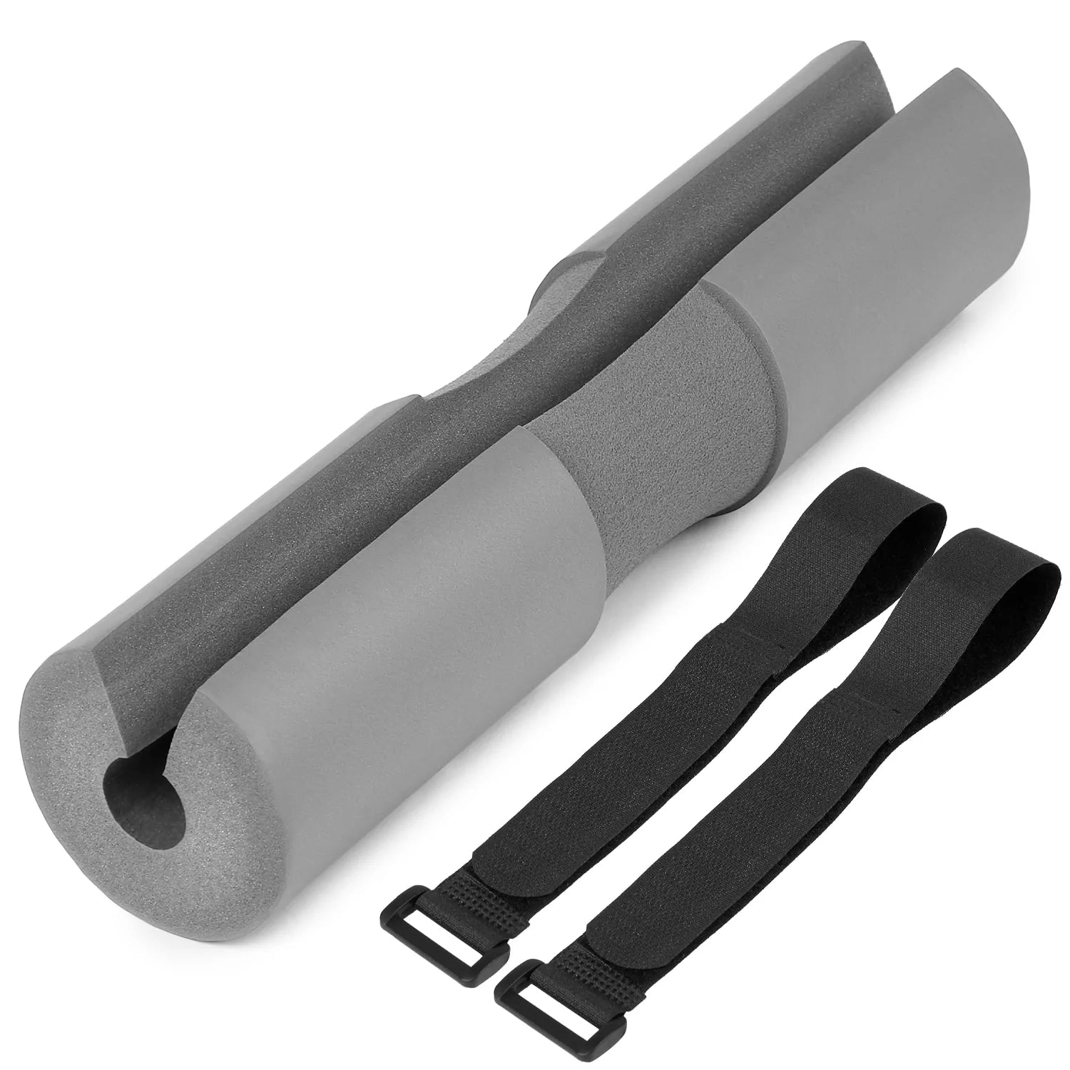Barbell Squat Pad with Fixing Straps for Weightlifting Anti Spier