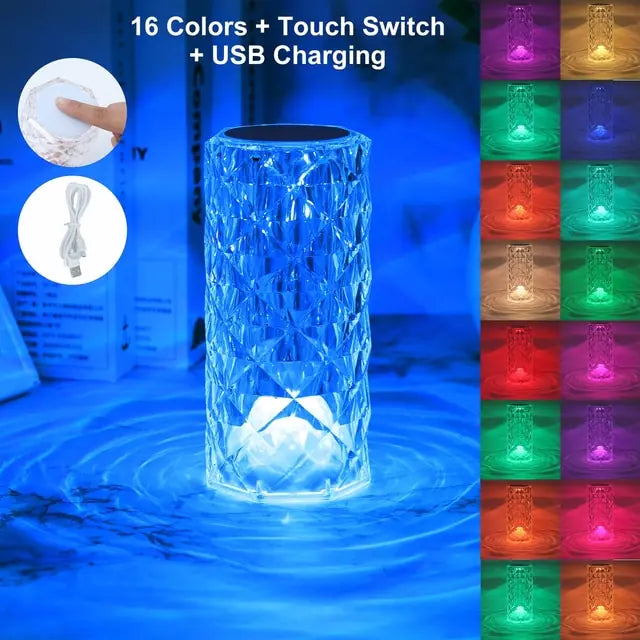 Crystal Atmosphere Table Lamp Anti Spier