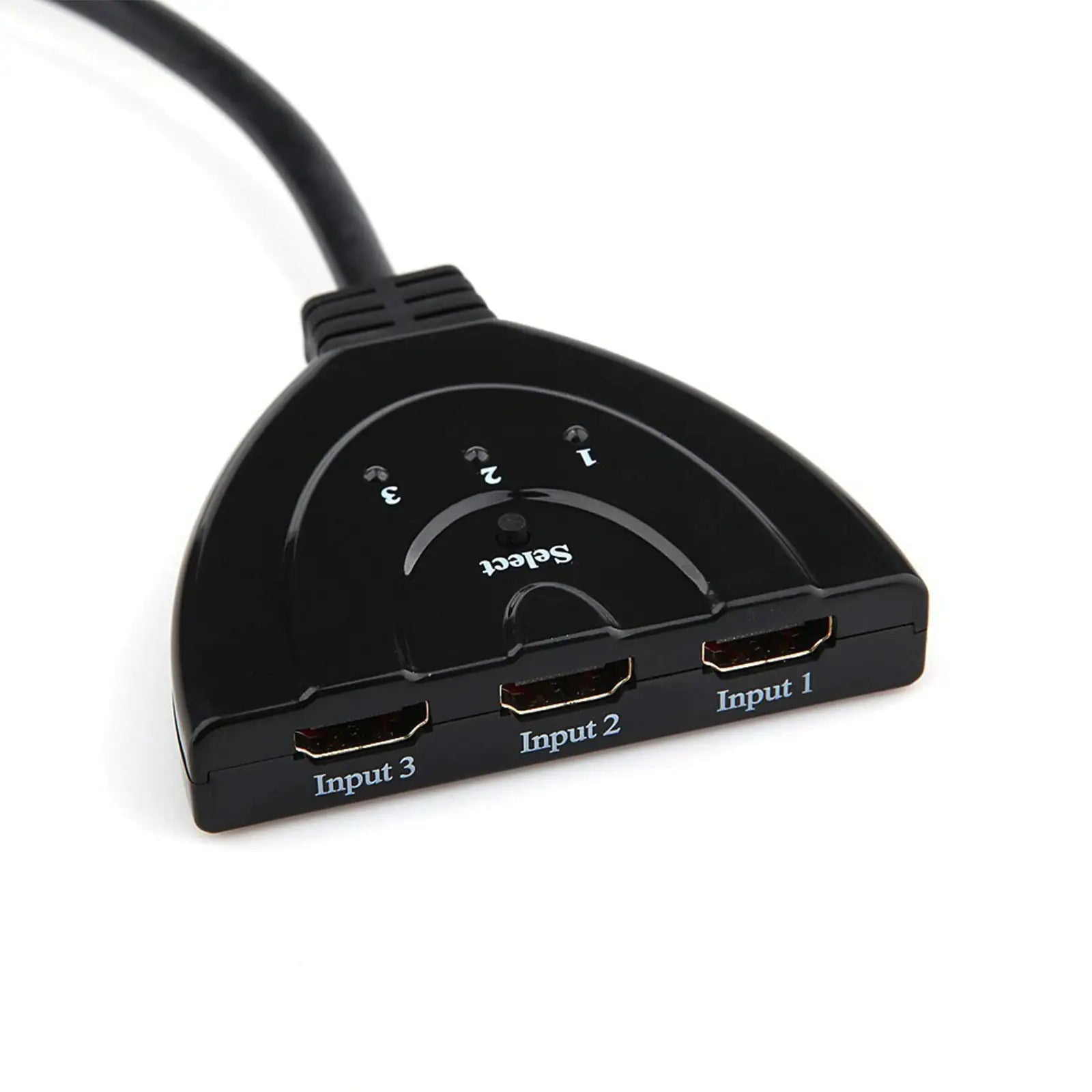 3 Port HDMI Splitter Cable 1080/4K Switch Switcher HUB Adapter for HDTV PS4 Xbox Anti Spier