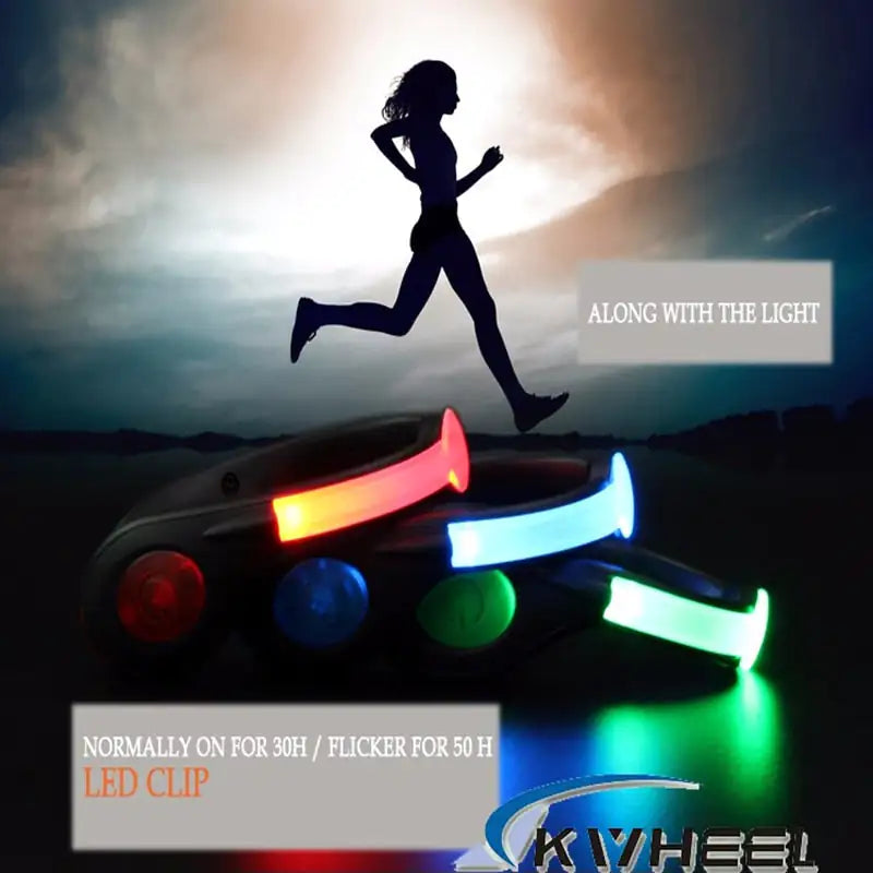 Shoes Clip Safety Warning Light Anti Spier