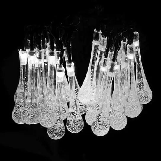 Dew Droplets 20 LED Solar Lights Falling Like Dew Anti Spier