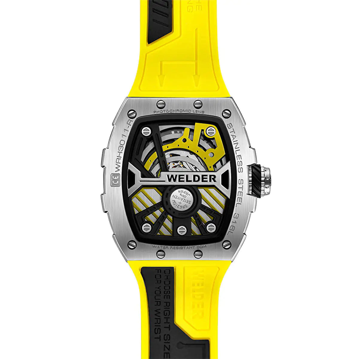 Welder Moody Watch WRH3011-R Unisex Wristwatch - Anti Spier 