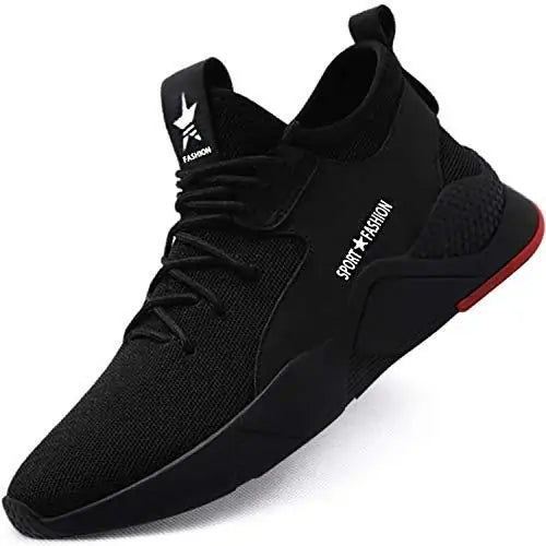 Men Work Safety Shoes Steel Toe Cap Anti Spier