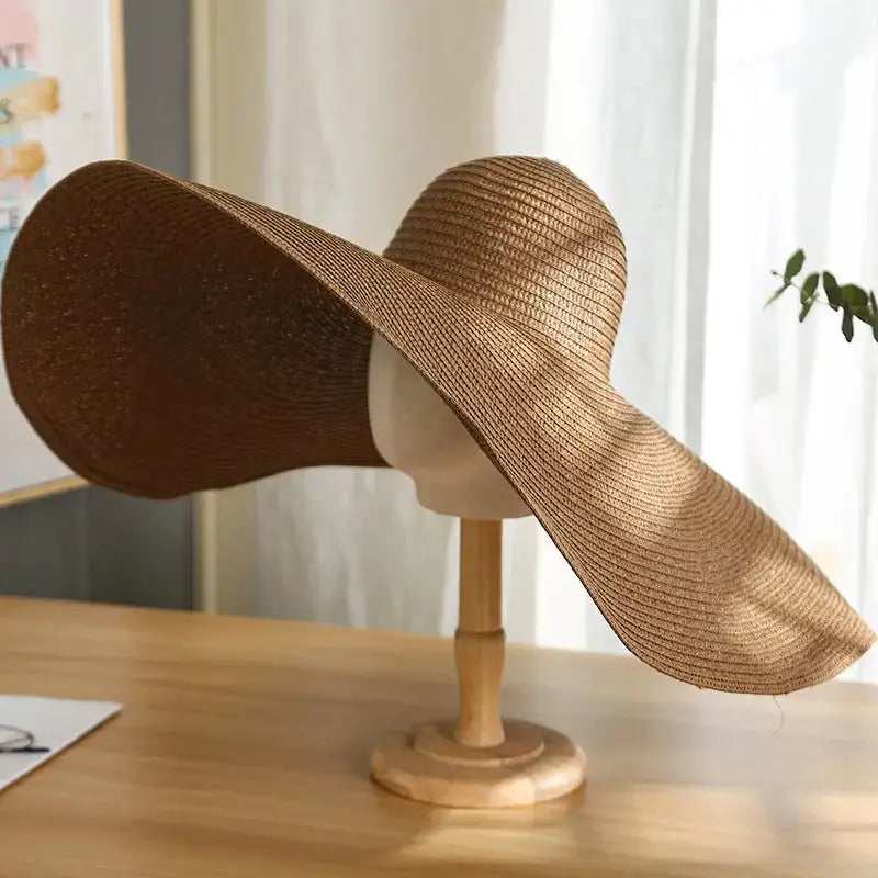 Large Wide Brim Women's Sun Hat Anti Spier