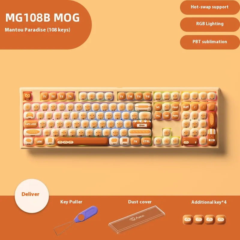 Steamed Bun Keyboard Anti Spier