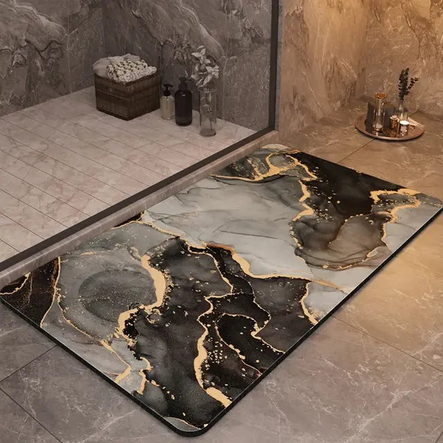 Luxury Coordinating Shower Mats-Polymers Anti Spier