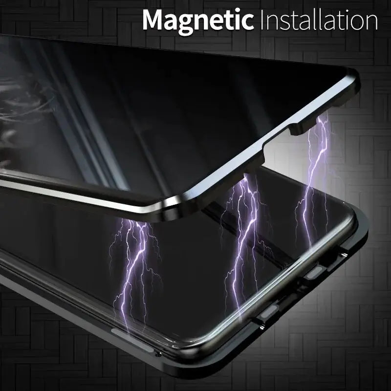 Full Privacy Protection Magnetic Case Samsung Anti Spier