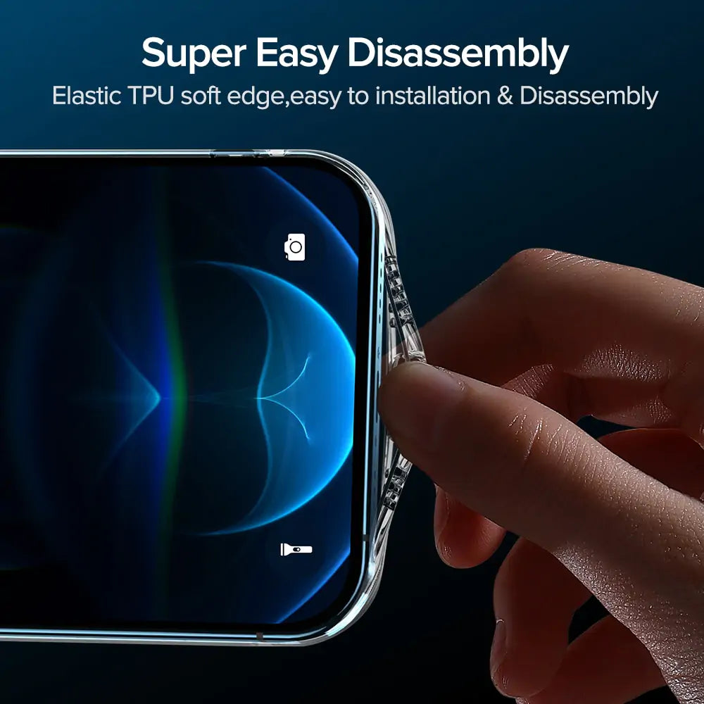 Flawlessly Transparent Case Anti Spier