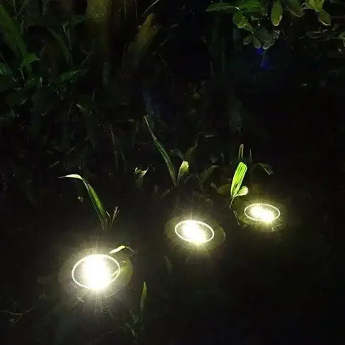 Runway Solar 3 LED Inground Lights Anti Spier