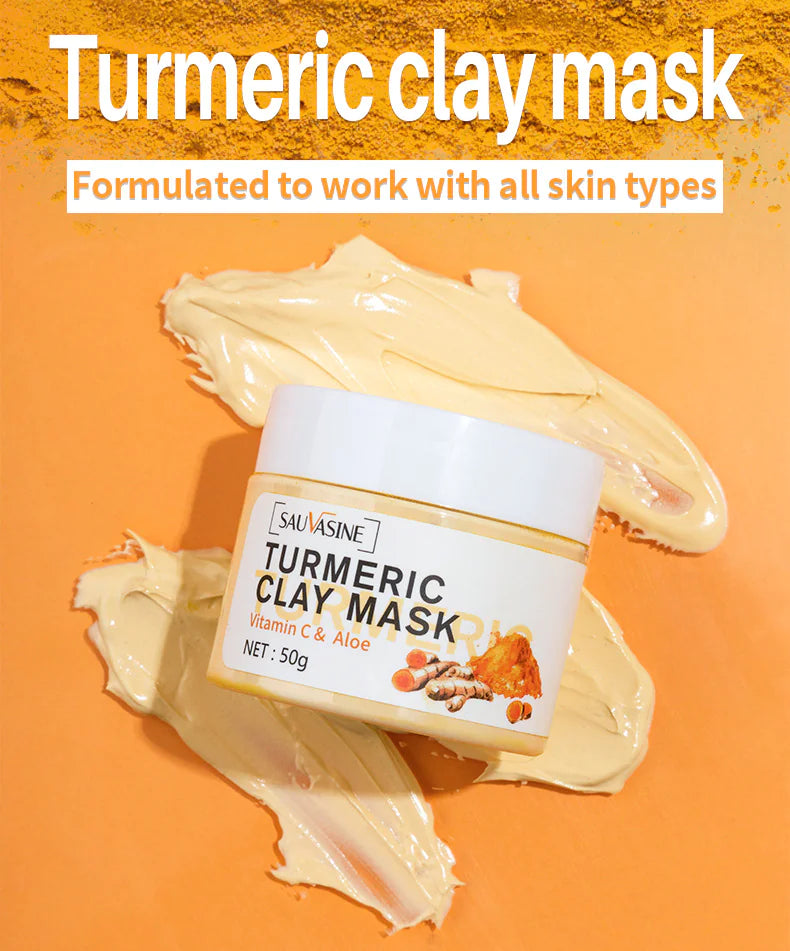 Turmeric Clay Mask Hydrating Moisturizing Anti Spier