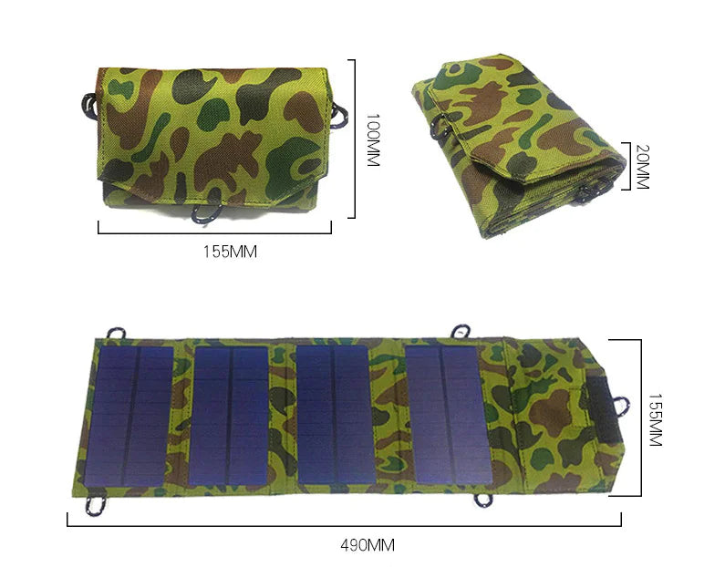 Portable Folding Rechargeable Power Bank Anti Spier