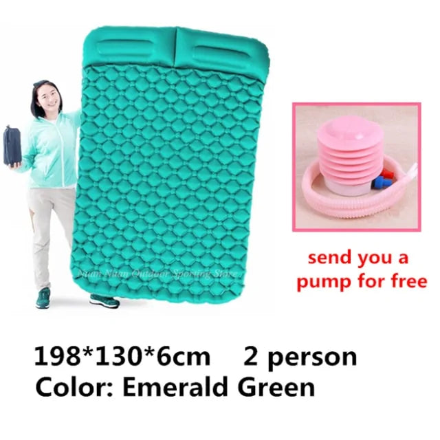Inflatable Camping Mats Anti Spier