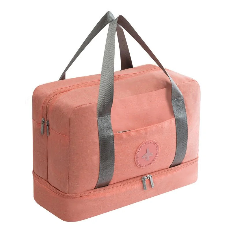 Waterproof Gym and Beach Bag with Wet/Dry Compartments Anti Spier