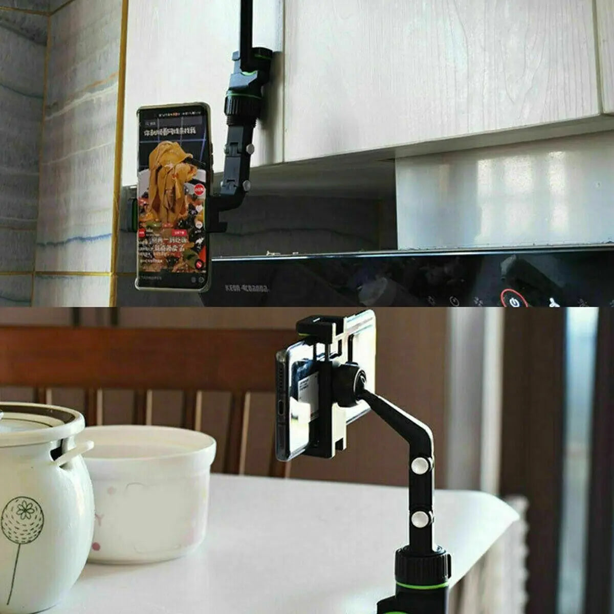 Multifunctional car mount offering full rotation and stable phone support