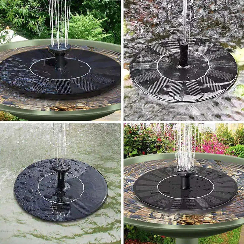 Solar Water Fountain Anti Spier