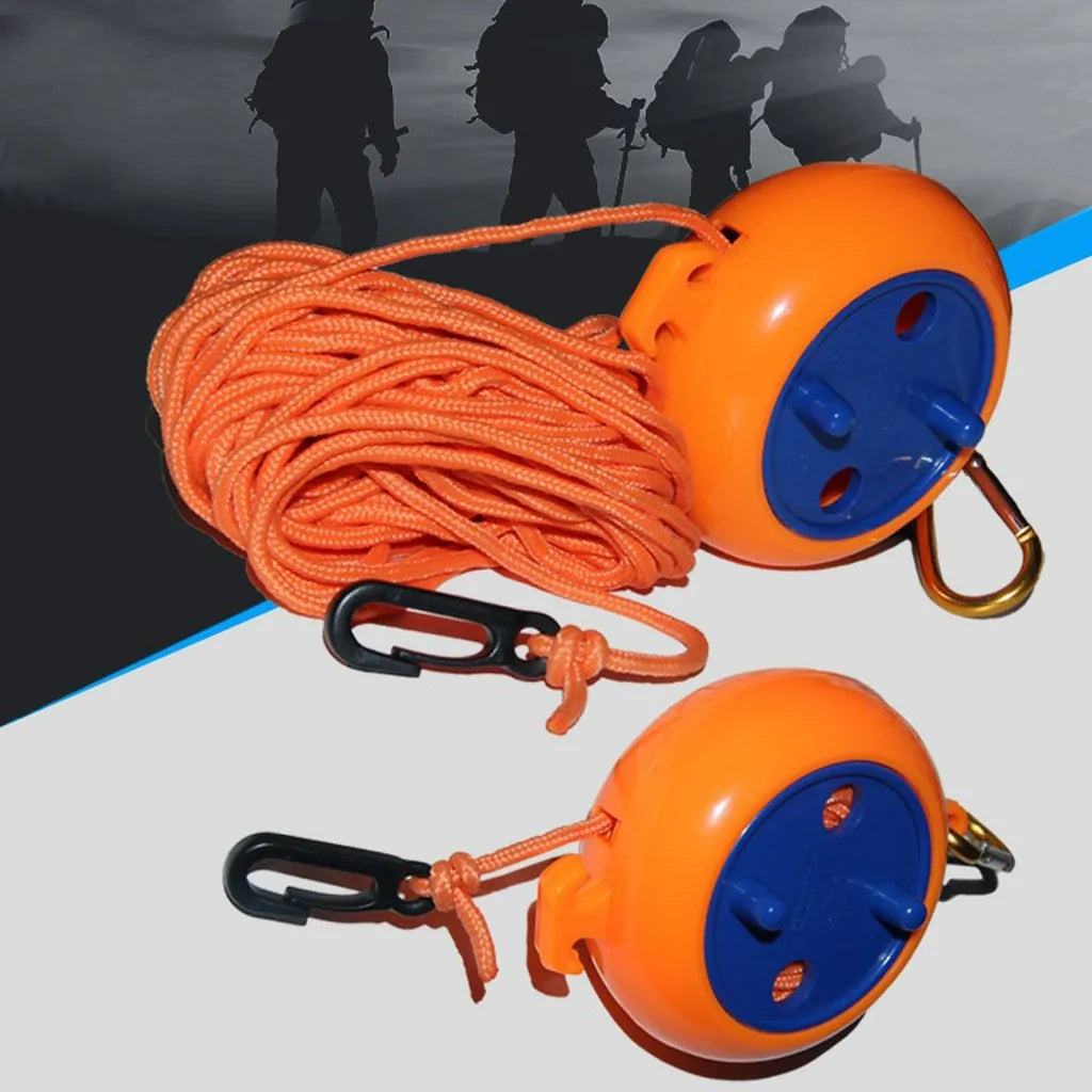 Camping Clothesline With Storage Case Anti Spier