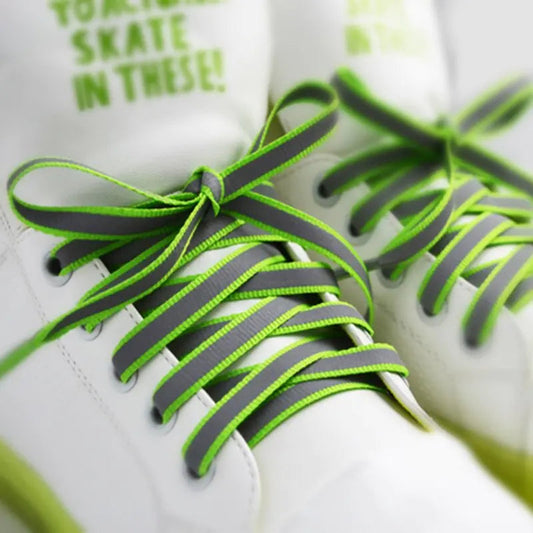 Reflective Running Sneaker Shoelaces Anti Spier