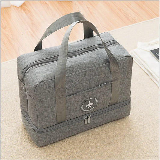 Waterproof Gym and Beach Bag with Wet/Dry Compartments Anti Spier