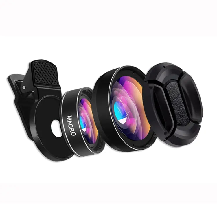 Smartphone 0.45X Super Wide Angle Lens with Macro Attachment Anti Spier