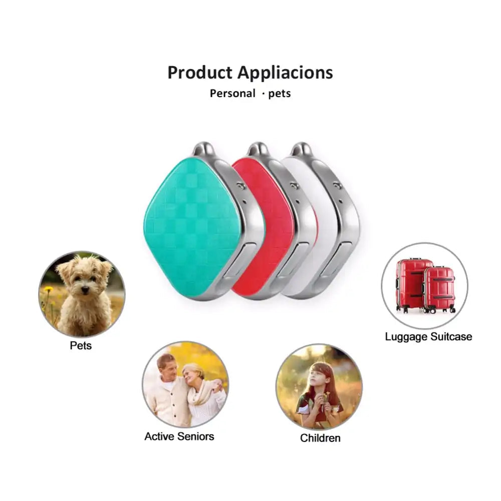 Mini Personal GPS Tracker Kids Listening Device Anti Spier