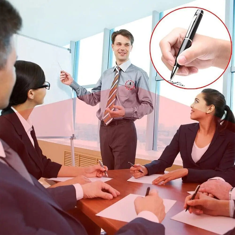 Hidden Cam Pocket Pen Camera 1080P HD Mini Body Video Recorder DVR Security USB Anti Spier
