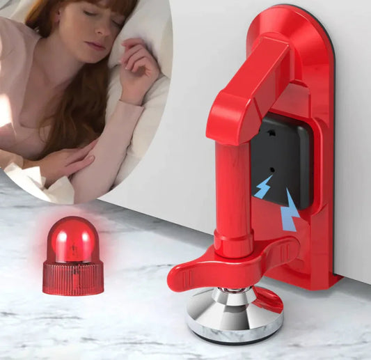 Portable Door Lock with Alarm for Travel and Security Anti Spier