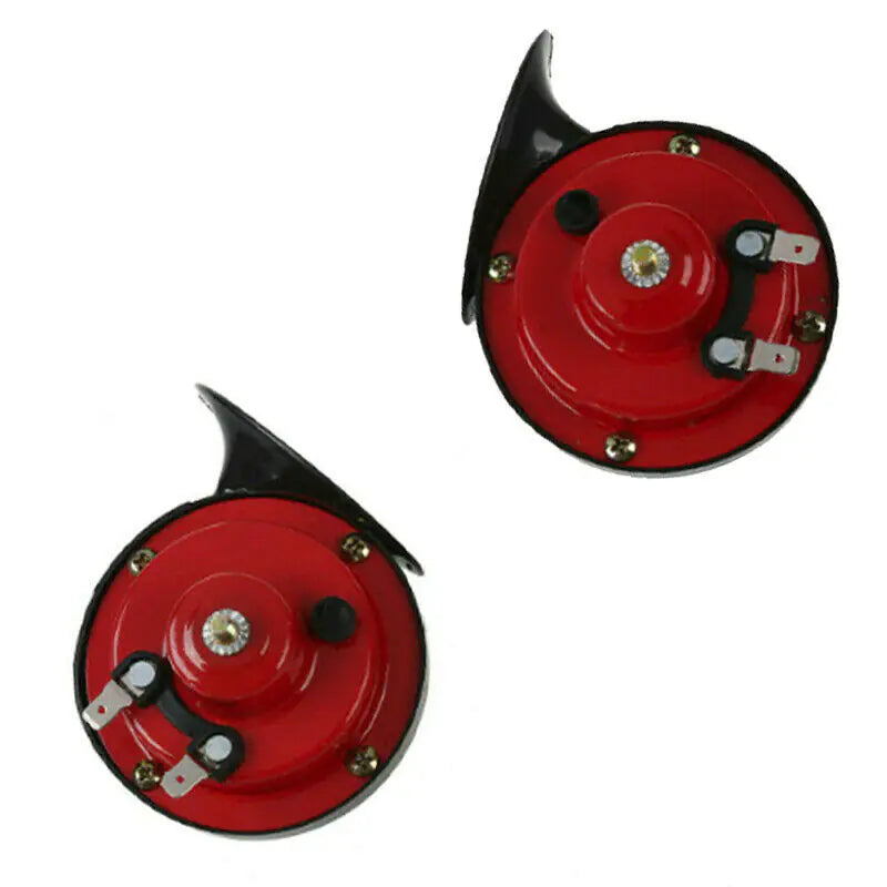 2PC 12V 300DB Super Loud Train Air Horn Waterproof Motorcycle Car Truck SUV Boat Anti Spier