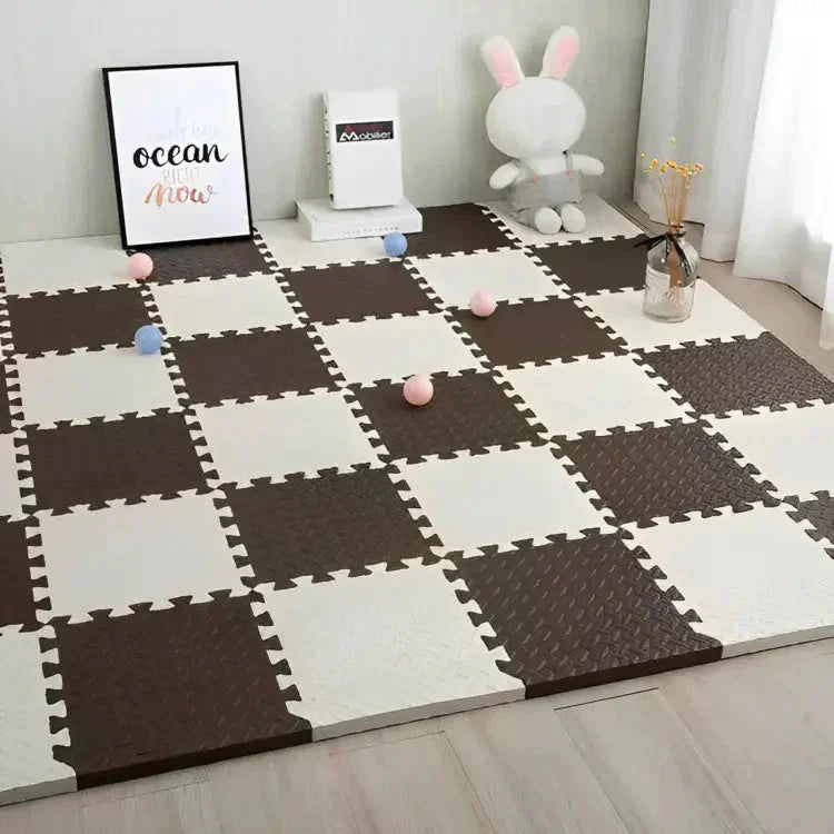Kids Soft Floor Play Mat Chain Anti Spier