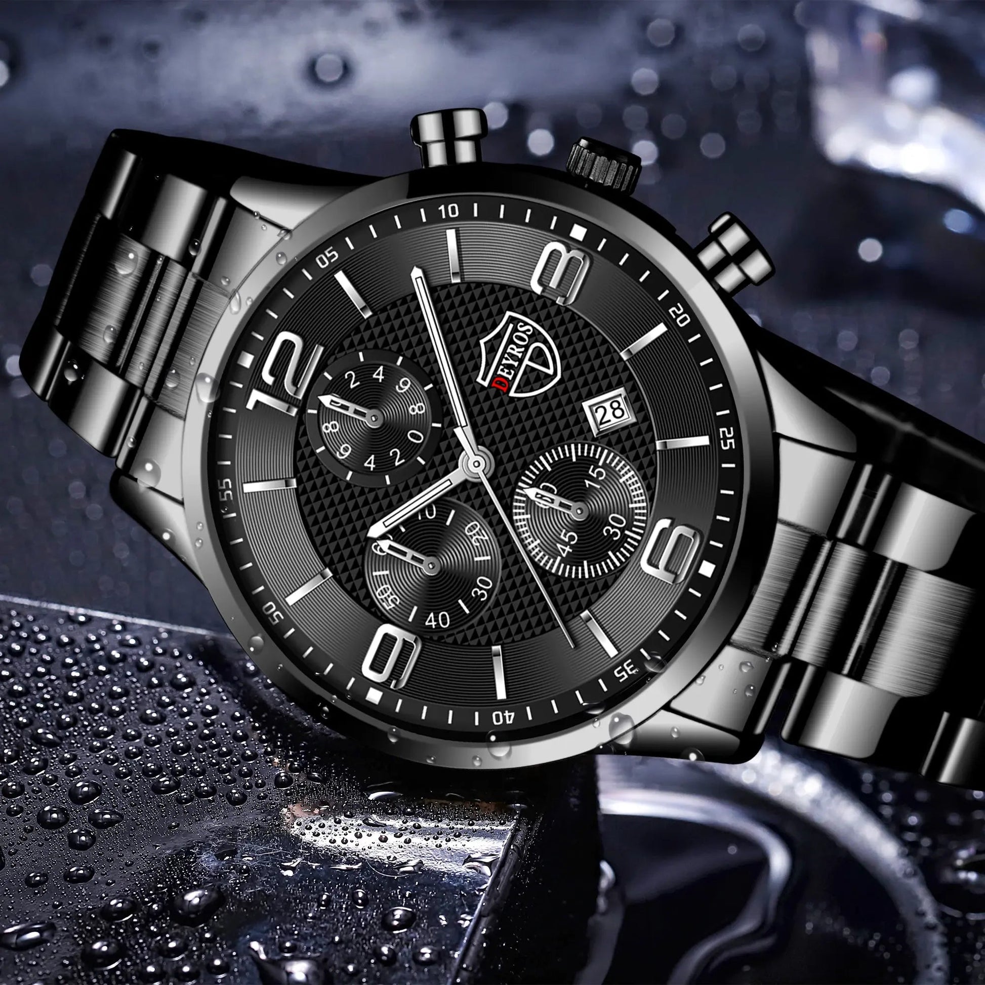 Luxury Men's Business Watch Anti Spier