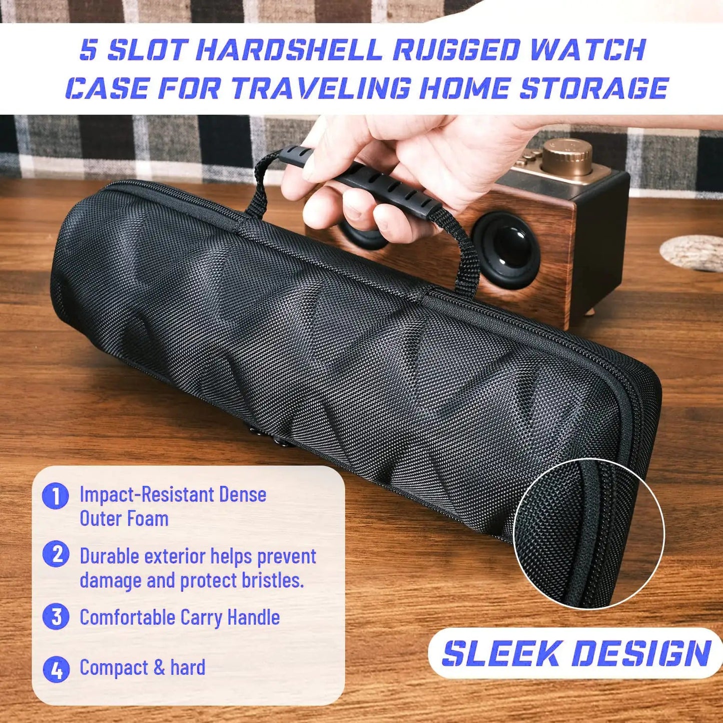 Timekeeper™ - Travel Watch Case Anti Spier